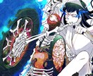 商用化OK！理想に沿った個性的なイラスト制作します アイコン・サムネイル・一枚絵・グッズなど様々な制作承ります！ イメージ5