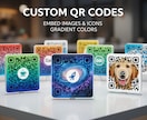 カスタムQRコードを生成します おしゃれで唯一無二のQRコードを作成してみませんか？ イメージ1