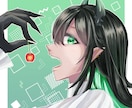 TRPG、IRIAM用の全身立ち絵を仕立てます 厚塗り風の重い質感がある全身イラストを制作します。 イメージ8