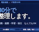 なんでも聞ける！IT業界20年のSEへ相談できます 「聞きたいけど誰に・・」そのモヤモヤ、30分で整理します イメージ1