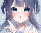 貴方だけのイラスト描きます 可愛くてポップな女の子が得意です イメージ1