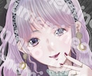 可愛い女の子のイラストを作成します 最短2日♡アイコン、一枚絵、ミニキャラをお手頃価格で♡ イメージ1