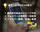 特定ツイッターアカウントのフォロワーを一覧化します 最短当日納品｜Twitterのフォロワー管理や整理におすすめ イメージ8
