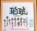 伝えたい人に伝えたい言葉などかきます なかなか日頃伝えれないことを文にして伝えてみませんか？ イメージ2
