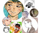 SNSアイコン描きます 幅広い絵柄で様々なタイプのイラストアイコンを作成いたします！ イメージ1