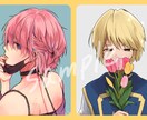 SNSアイコン、似顔絵描きます 雰囲気のある美青年イラスト、似顔絵を得意としています。 イメージ3