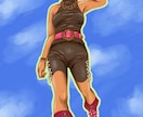 お好きなファッションの全身イラストを描きます お気に入りの服・コーディネートを、全身丸ごとお描きします！ イメージ2