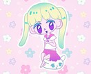 アニメっぽいデフォルメイラストのヘッダー描きます アニメっぽいデフォルメイラスト イメージ1