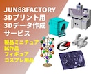 3Dプリンター用のデータ作成、3Dモデリングします アクセサリー、シリコン型、プラモデル、フィギュア、3Dデータ イメージ1
