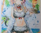 かわいいキャラクターの絵を描きます めっちゃかわいいキャラクターをきらきらにとどけます イメージ5