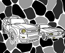 ペットのイラスト・似顔絵をオーダーメイド作成します ご希望に合わせデザイン調整OK♪プレゼントや記念品にも^ ^ イメージ1