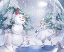 色彩豊かな厚塗りイラストを制作いたします 世界観や空気感を大切にしたい方へ イメージ4