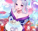 あなただけの、最高の一枚絵を心を込めて描きます 「自分だけの1枚がほしい」、どんな世界観でもお描きいたします イメージ2