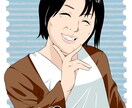 様々な用途に使える【ポップ】な似顔絵描きます 知人の誕生日、ブログ、名刺、etc イメージ2