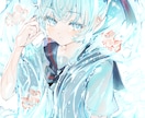 厚塗りで透明感のあるイラスト描きます Twitterでのフォロワー37000人越え！実力は確かです イメージ4