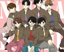 魅力的なキャラクターのイラストを作成します ご依頼～納品まで7日以内で対応可能！！ イメージ4