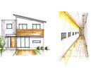 スケッチブックにて手描きパースの制作をいたします センス良いステキな空間づくりのお手伝いをいたします！ イメージ5