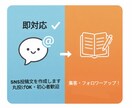 即対応！！SNS投稿文を作成します 投稿に困ってる方丸投げok・初心者歓迎 イメージ1