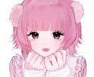 地雷系量産型アイコンお描きします 1×1のバストアップ又は肩から上サイズのイラストを描きます イメージ3