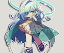 かわいいミニキャラ・SDイラスト制作します 商用利用込み！Vtuber活動者SNS・グッズに最適！！ イメージ2