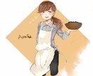 厚塗り・水彩ちっくー優しい雰囲気の似顔絵描きます 淡い、優しい風合いが好きな方へ。 イメージ6