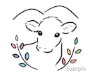 心のこもった温かみのある手描きロゴを作成します 商用・カフェ・サロン・ペット・SNSなど幅広く使えるロゴ イメージ3