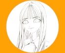 SNS用の似顔ドローイングをお描きします SNSやプロフィールに。繊細な線で描く、あなたらしい似顔絵 イメージ2