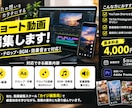 ショート動画を丁寧に編集します カット・テロップ・BGM・効果音まで対応！ イメージ1