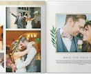 結婚式・前撮り写真でオーダーメイドアルバム作ります 結婚式の写真を美しいウェディングフォトアルバムに イメージ5