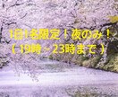 1日1人限定夜のみチャットで対応します 電話は苦手という方必見！1日一名限定です！ イメージ1