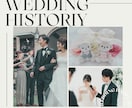 結婚式の思い出を1つの映像にまとめます WeddingHistoriy【結婚式の思い出を1つに】 イメージ1