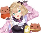 女の子のイラストを描きます 一次創作・オリキャラの一枚絵をお描きします イメージ9