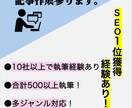 1文字＝0.8円〜　品質を意識した記事執筆します 【即日納品可】SEO1位獲得経験ライターが代行執筆します！ イメージ1