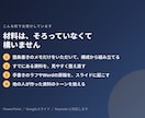 メモから伝わるパワーポイント資料を作ります 箇条書きのメモからでも、そのまま使える資料に組み立てます イメージ3