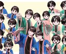 商用利用OK❕アイコン､ヘッダー等身お描きします あなただけのイラストをお届けいたします❕ イメージ3
