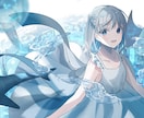 MVイラスト、サムネ描きます 青色が得意です！なんでもご相談ください イメージ6