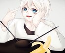 オリキャラのイラスト描きます 色んな絵柄で描くことができます！腐、百合、夢も〇 イメージ4