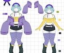 Vtuberさん・キャラクターの衣装デザインします お試ししてみたい方いかがでしょう？ イメージ1