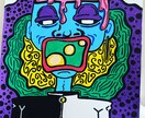 ポップで特徴ある人物、動物イラスト描きます アイコン、ロック画面、用途に合わせたオリジナルイラスト イメージ6