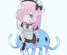 IRIAMにも使える！ミニキャラかきます あなただけの可愛くてポップなミニキャラを最速でお渡しします イメージ2