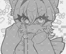 あなただけのアイコン描きます 特徴的な絵柄で目立つアイコンに♡ᵎᵎ イメージ1