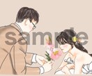 写真からやさしい似顔絵イラストお描きします 赤ちゃん・子ども・家族｜誕生日などの記念日・プレゼントに！ イメージ10