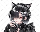 可愛い♡病み系❤︎かっこいい✴︎イラスト描きます アイコン/ヘッダー/立ち絵/サムネ/ミニキャラなど承ります！ イメージ5
