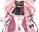 納期短め！配信等で使う立ち絵を作成いたします 多様なデザイン性のある立ち絵をお描きいたします イメージ6