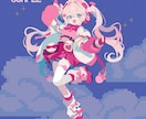 Vtuber・TRPG立ち絵、アイコンお描きします シンプルかつ精緻に描きます！アイコン/配信/TRPG イメージ4