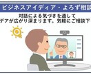 ビジネスアイデア・よろず相談を承ります 対話を通してアイデアを広げ深めます。お気軽にご相談下さい！ イメージ1