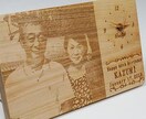 オリジナルプレゼント作成しますます 写真、デザイン、文字などレーザー加工します！ イメージ10