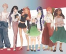 IRIAM向け・Vライバー立ち絵制作します IRIAM配信経験を活かしサポート！ イメージ2