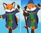 イラストから3Dキャラクターをお作りします VTuberや動画配信用のアバターを制作します イメージ4