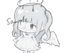 可愛い女の子のSDイラストを制作します ときめきを感じるような可愛さを大事にしています♡ イメージ2